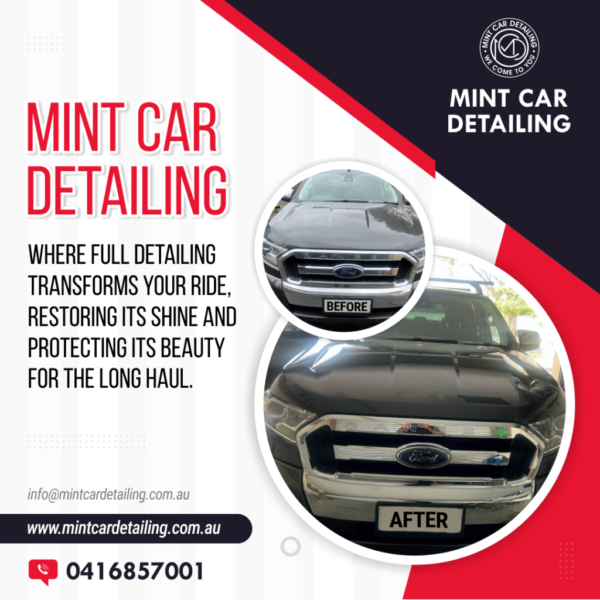 exterior car detailing