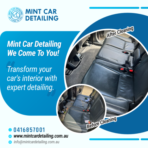 interior car detailing