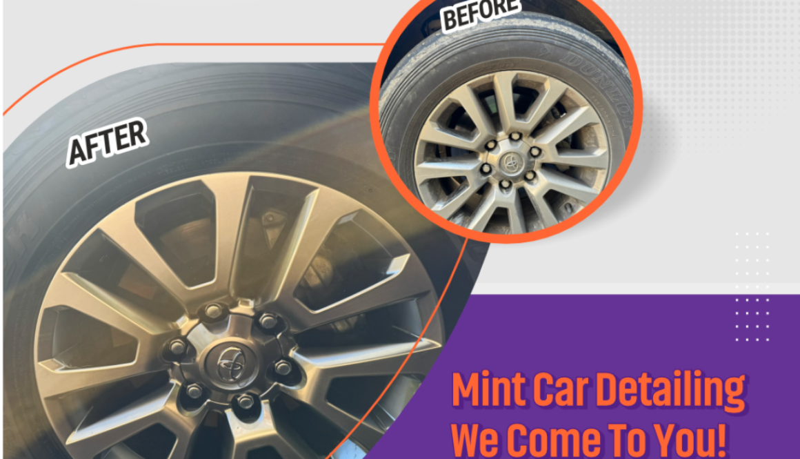 car tyre detailing